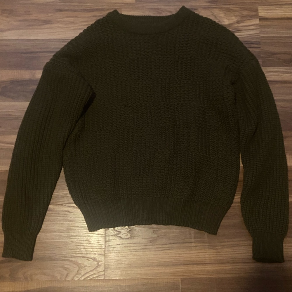 Olive green windridge sweater size XL